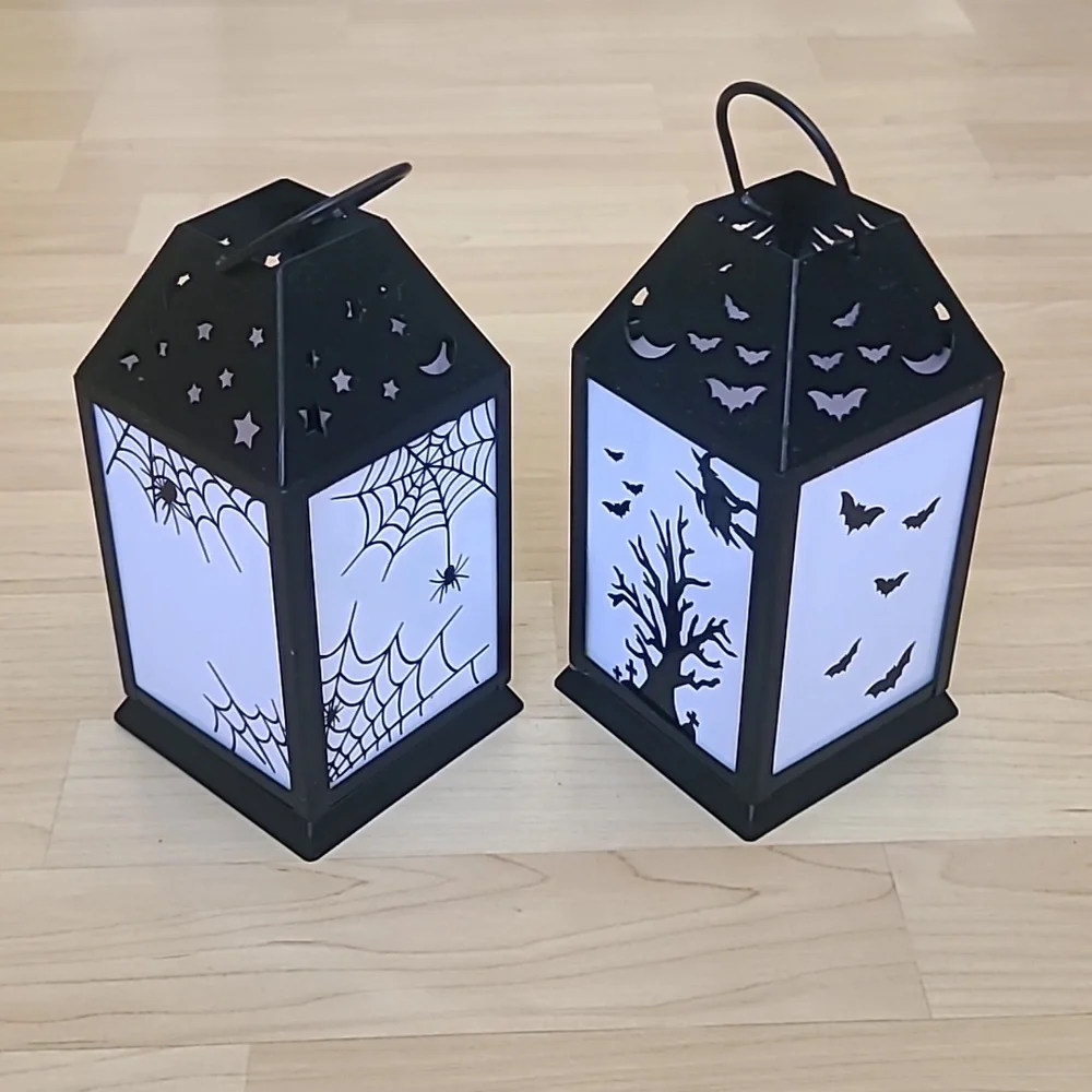 Target Bullseye Playground Halloween Lanterns LED Mini Fall Set 2